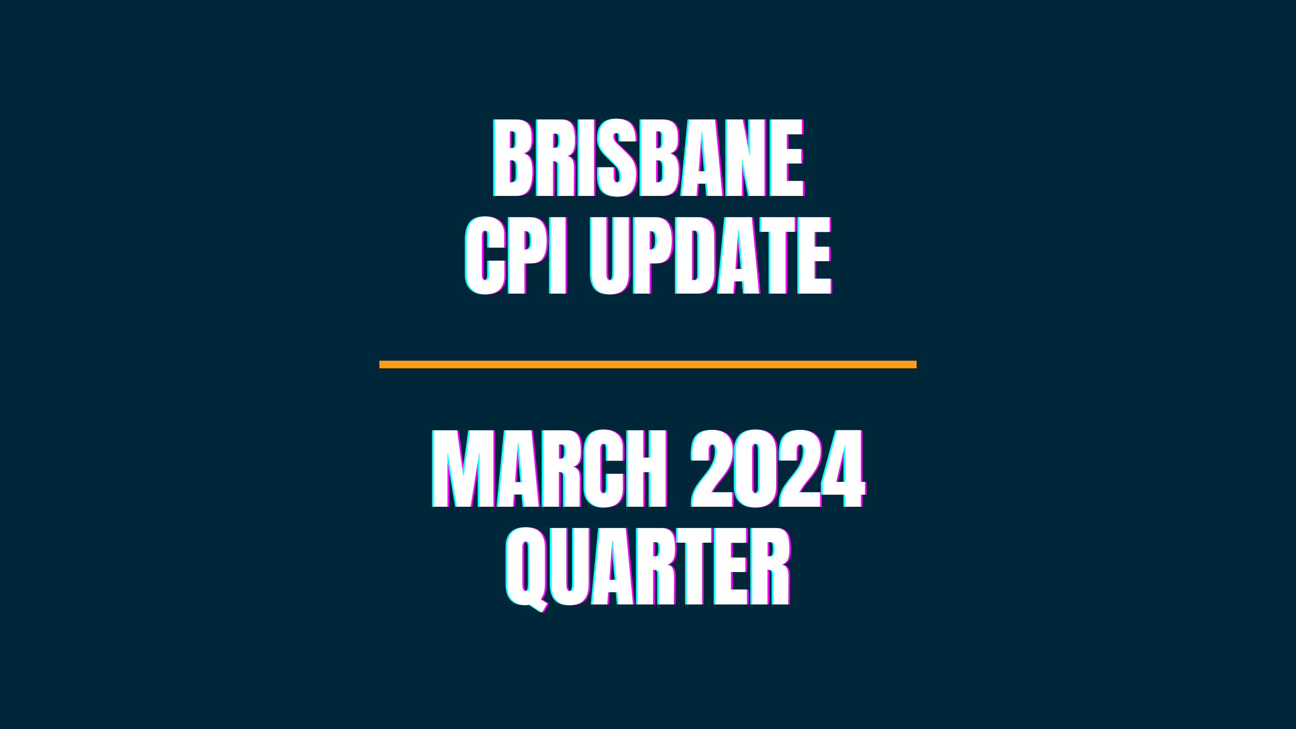 Brisbane CPI March 2024 Quarter